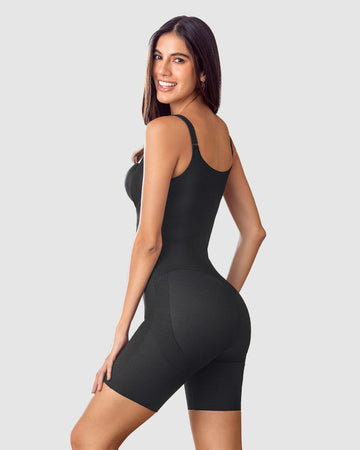 Body busto libre de compresión fuerte efecto levanta glúteos#color_700-negro