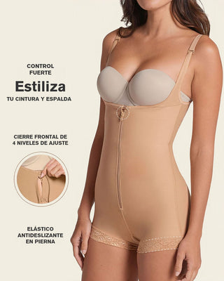 Faja estilo body de compresión fuerte levanta cola#color_880-beige