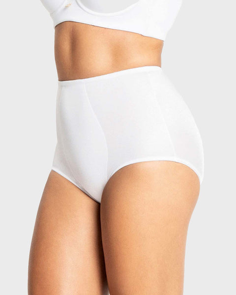 Panty faja clásico de control fuerte#color_000-blanco