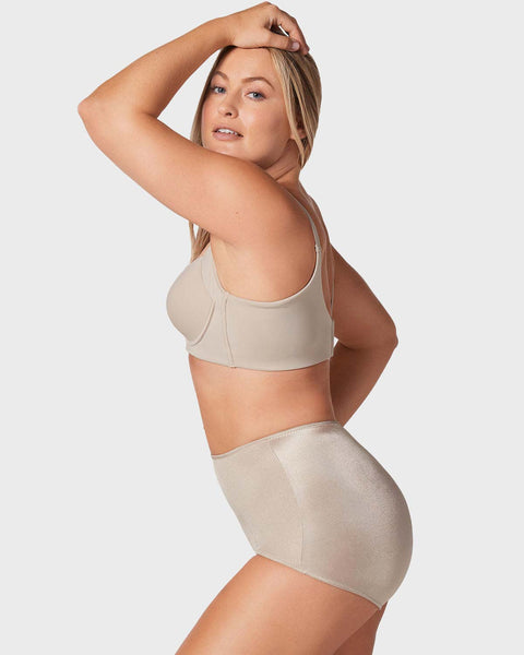 Panty faja clásico de control fuerte#color_802-cafe-claro