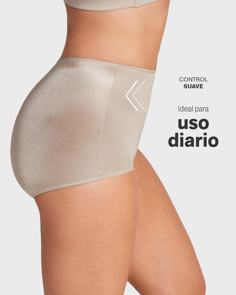 Panty faja clásico de control fuerte#color_802-cafe-claro