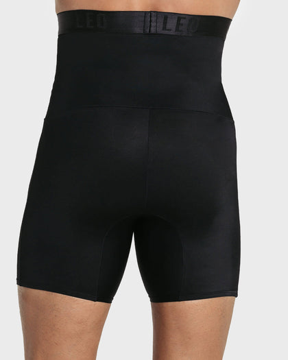 Bóxer de compresión en microfibra dos prendas en una: bóxer y cinturilla