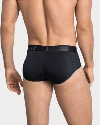 Bóxer brief de aumento de glúteos en microfibra con almohadillas extraibles#color_700-negro