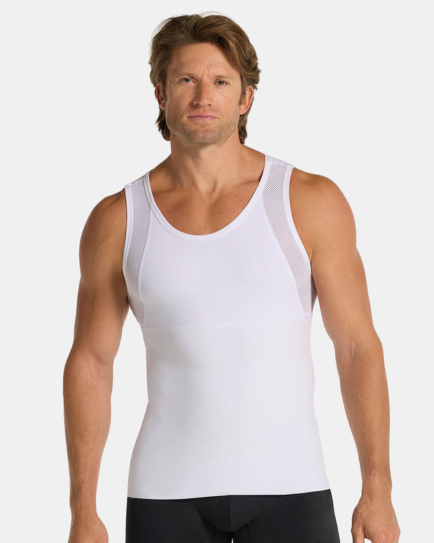Camiseta manga sisa de compresión fuerte ideal para uso diario con algodón pima