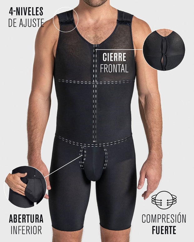 Faja postoperatoria de reducción de abdomen y compresión de muslos en PowerSlim®