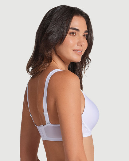 Brasier de buen cubrimiento con cargaderas acolchadas#color_000-blanco