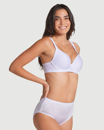 Brasier de buen cubrimiento con cargaderas acolchadas#color_000-blanco