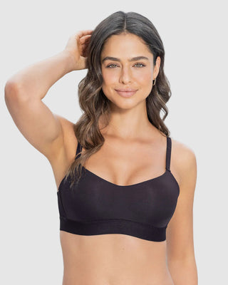 Brasier tipo top ultraliviano con copas internas fijas#color_700-negro