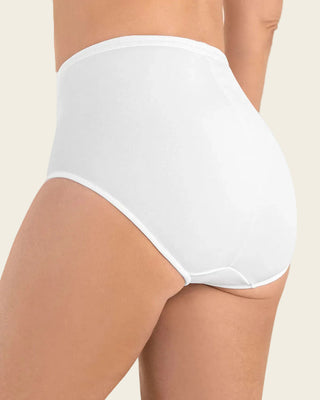 Panty clásico de control suave con excelente modelación#color_000-blanco