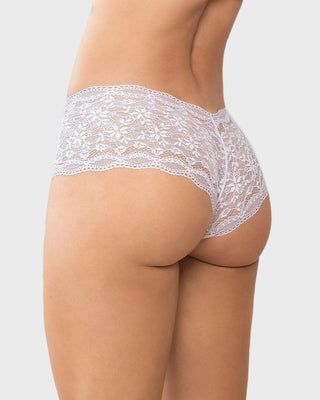 Panty estilo hipster en encaje moderno#color_003-blanco