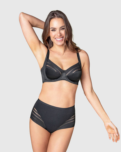 Brasier de buen cubrimiento ideal para busto pesado natural support#color_700-negro