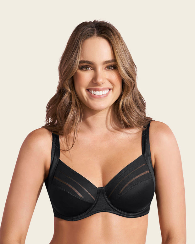 Brasier de buen cubrimiento ideal para busto pesado natural support