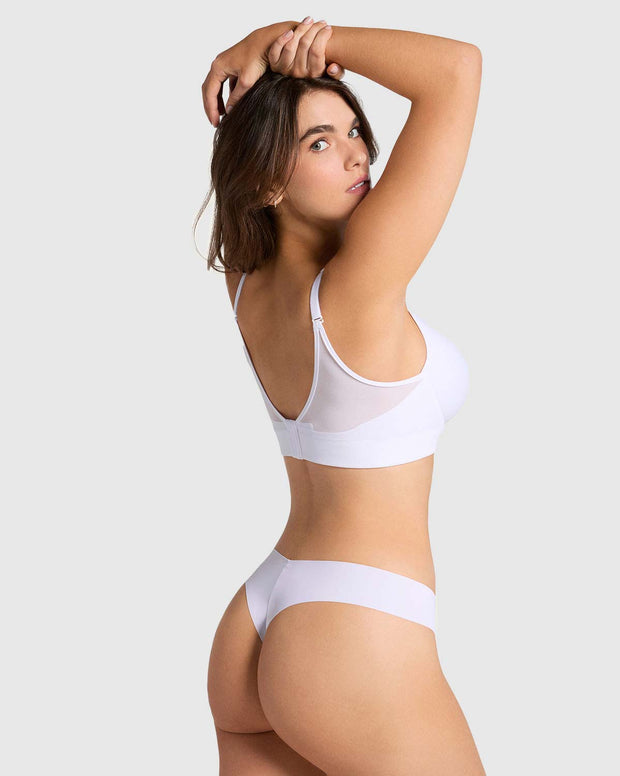 Brasier triangular de realce alto y buen cubrimiento