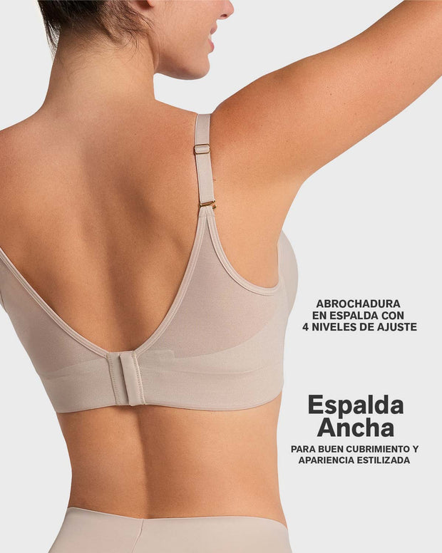 Brasier triangular de realce alto y buen cubrimiento