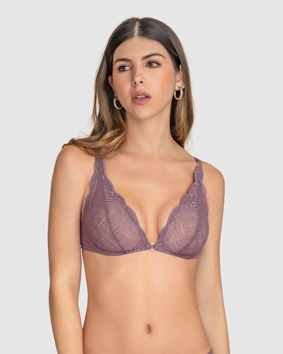 Bralette en encaje con transparencias y varillas#color_451-morado