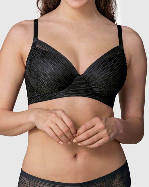 Comfort Fit Brasier con cubrimiento total del busto#color_700-negro