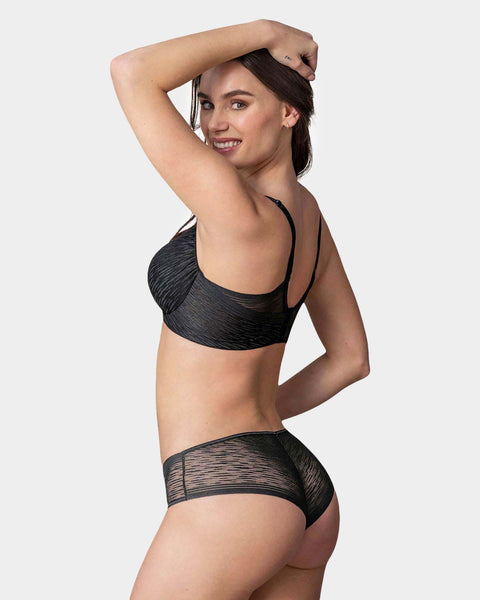 Comfort Fit Brasier con cubrimiento total del busto#color_700-negro