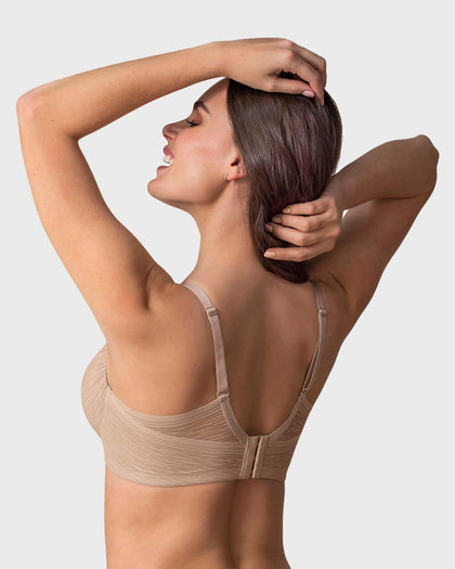 Comfort fit brasier con cubrimiento total del busto#color_802-cafe-claro