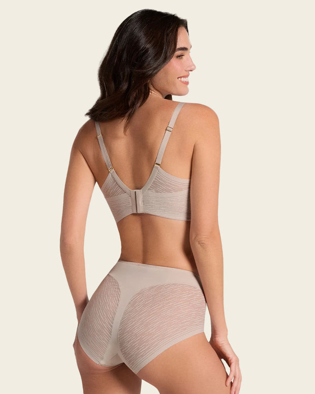 Comfort fit brasier con cubrimiento total del busto