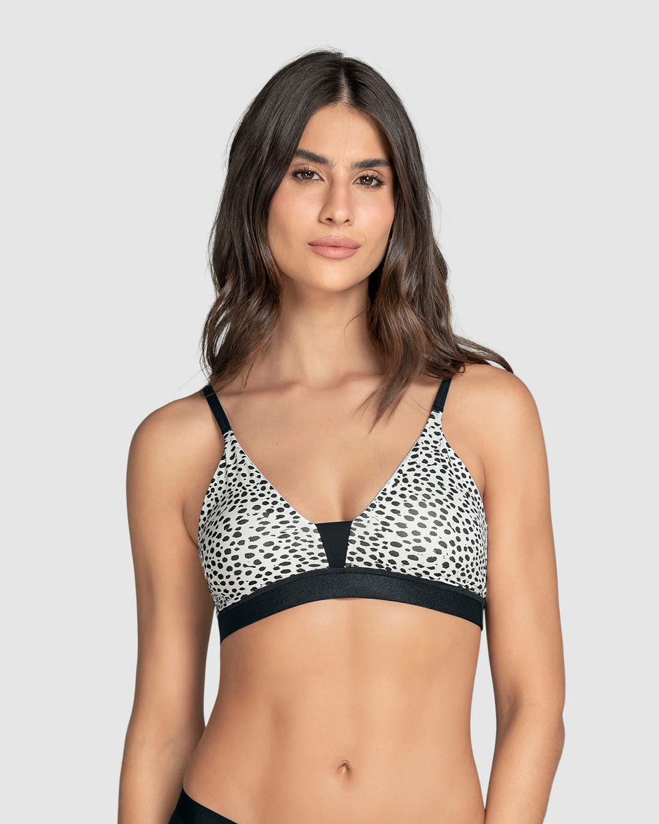 Bralette tipo top ultra cómodo y liviano