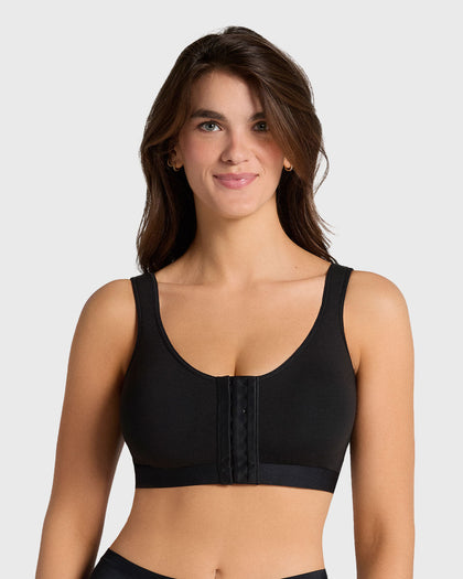 Brasier tipo top multiusos ultracómodo en algodón#color_700-negro