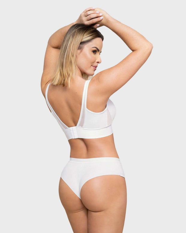 Brasier tipo top de copas extraíbles totalmente cómodo y liviano Flexi Brastop
