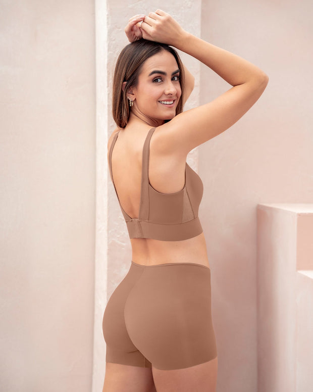 Brasier tipo top de copas extraíbles totalmente cómodo y liviano Flexi Brastop