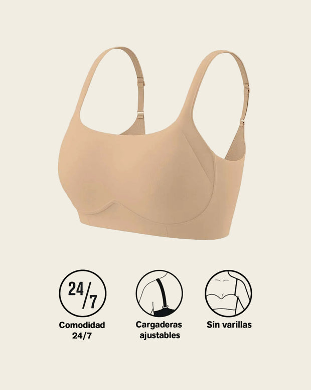 Brasier sin varilla ultracómodo de alto soporte y cubrimiento Everyday Bra