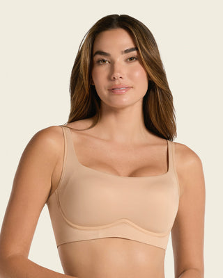 Brasier sin varilla ultracómodo de alto soporte y cubrimiento Everyday Bra#color_801-cafe-medio