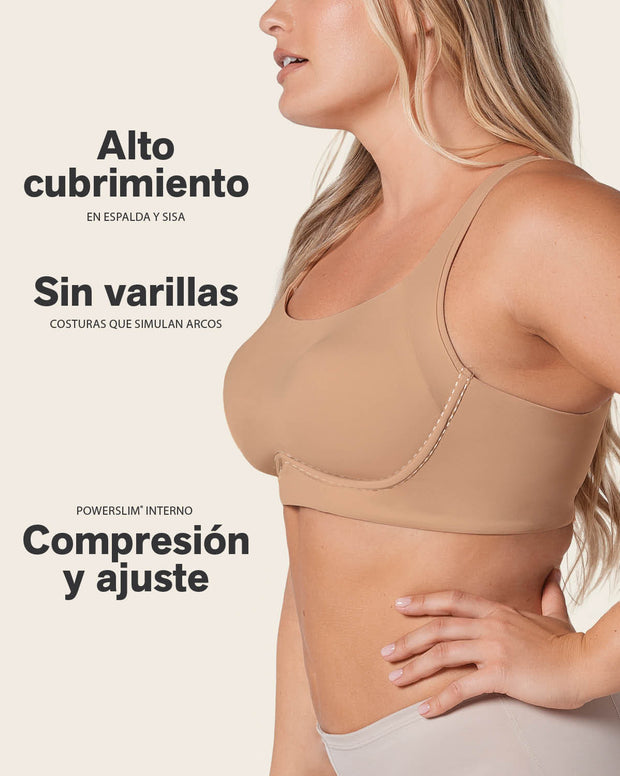 Brasier sin varilla ultracómodo de alto soporte y cubrimiento Everyday Bra