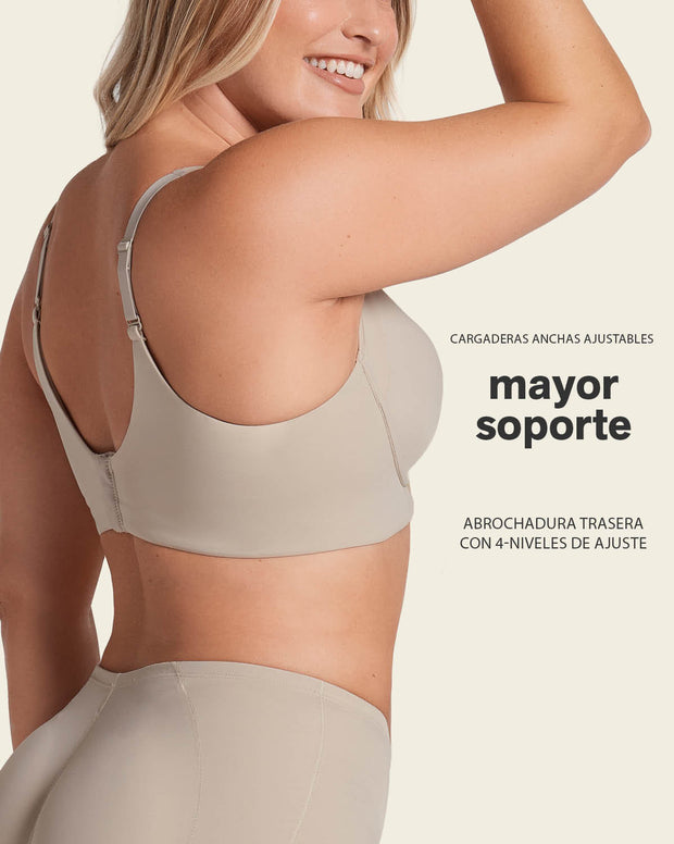 Brasier sin varilla ultracómodo de alto soporte y cubrimiento everyday bra