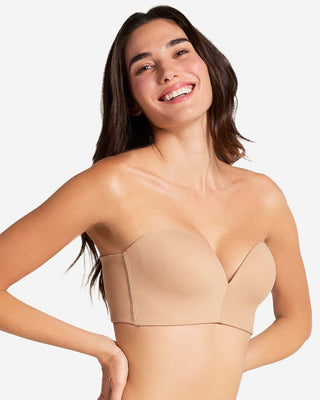 Brasier strapless antigravedad nueva edición - máximo soporte - no se cae#color_801-cafe-medio
