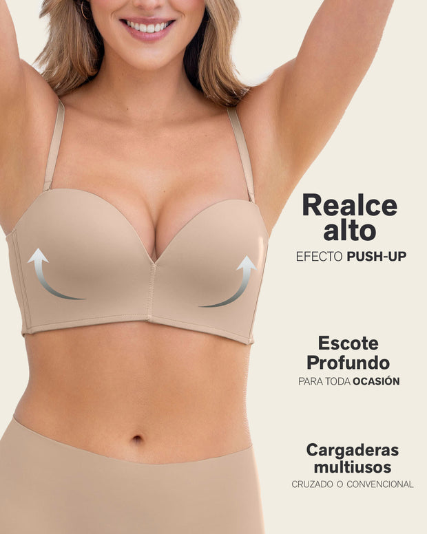 Brasier strapless Antigravedad Nueva Edición - Máximo soporte - No se cae