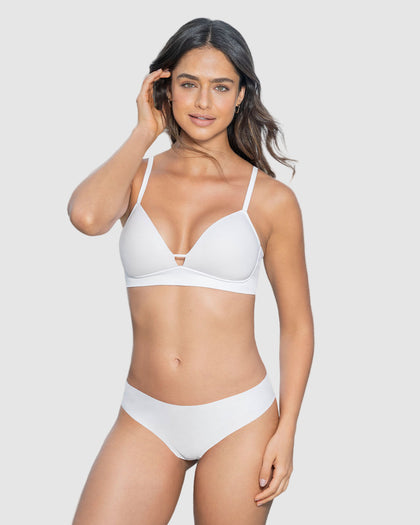 Brasier Ultraligero cómodo y plano en base y espalda#color_000-blanco