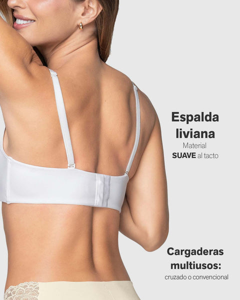 Brastop en copas prehormadas fijas en espuma#color_000-blanco