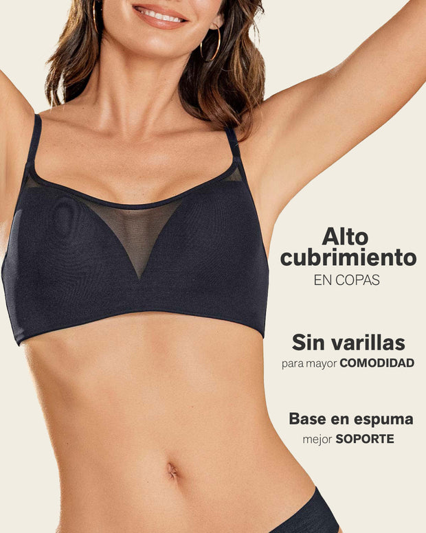 Brastop en copas prehormadas fijas en espuma