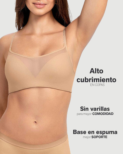 Brastop en copas prehormadas fijas en espuma#color_801-cafe-medio