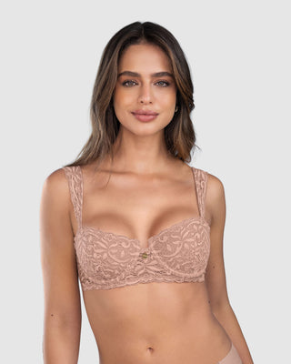 Brasier balconette en SmartLace®#color_a22-palo-de-rosa