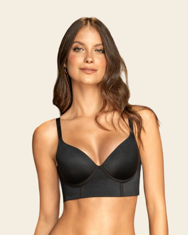 Brasier con realce incorporado y base ancha Magic Corset
