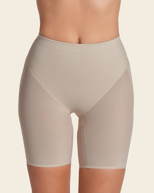 Panty faja tipo short levanta cola de compresión en abdomen