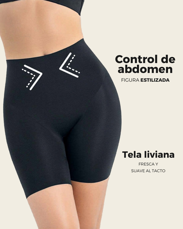 Short de compresión ultraplano efecto invisible