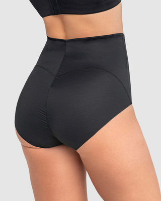 Panty clásico de compresión fuerte, tiro extra alto#color_700-negro