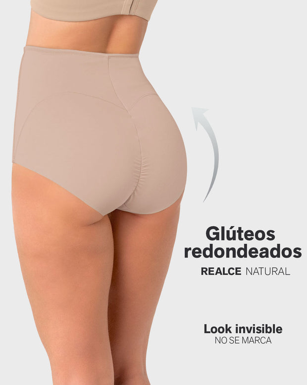 Panty clásico de control, tiro extra alto
