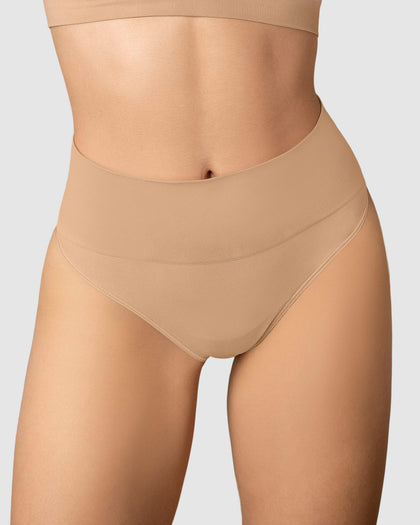 Brasilera seamless tiro alto#color_801-cafe-medio