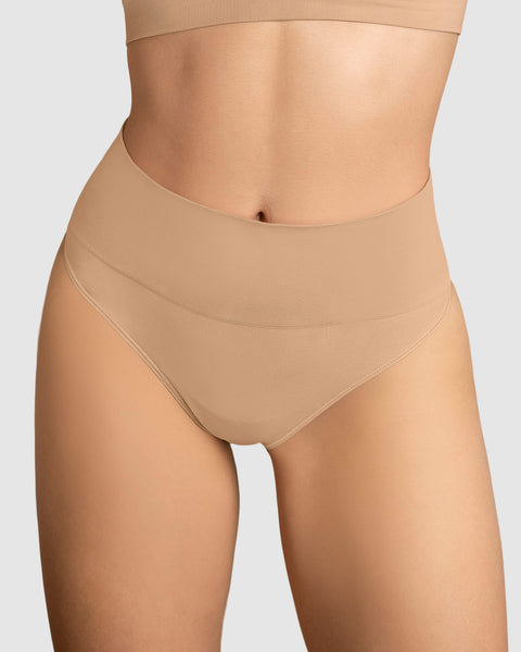Brasilera seamless tiro alto#color_801-cafe-medio