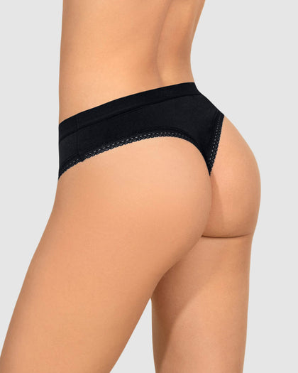 Panty brasilera Liso + SmartLace®#color_700-negro