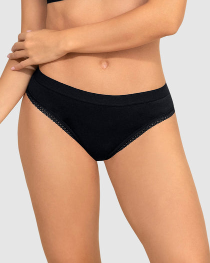 Panty brasilera Liso + SmartLace®#color_700-negro