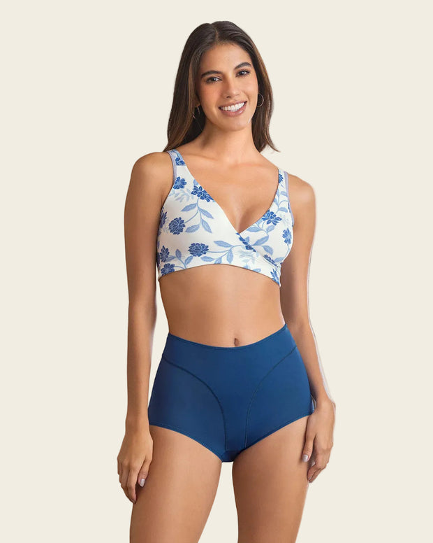 Panty clásico de compresión y tiro alto