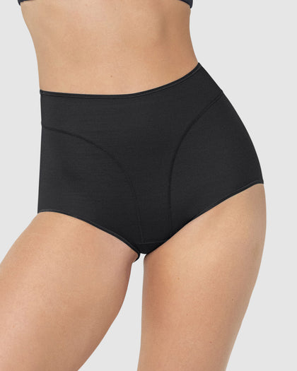 Panty clásico de compresión y tiro alto#color_700-negro