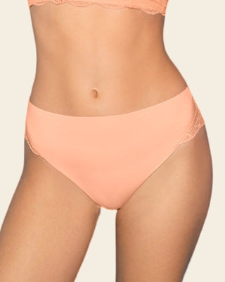 Cachetero tiro alto, liso y SmartLace®#color_170-mandarina